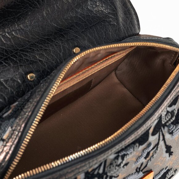 Louis Vuitton AW/10 Carrousel Monogram Fleur de Jais Sequined Velvet Handbag - Picture 13 of 15